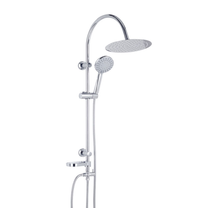 juego de ducha redondo cromado SUS304 B1102