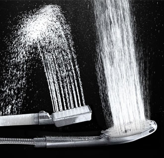 Raigu air injection shower saves water and enhances shower experience