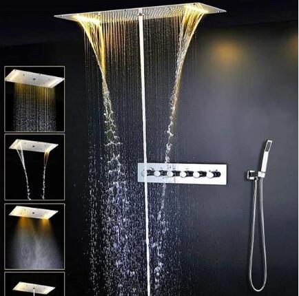 Multi-function showers to help relax and energize the family