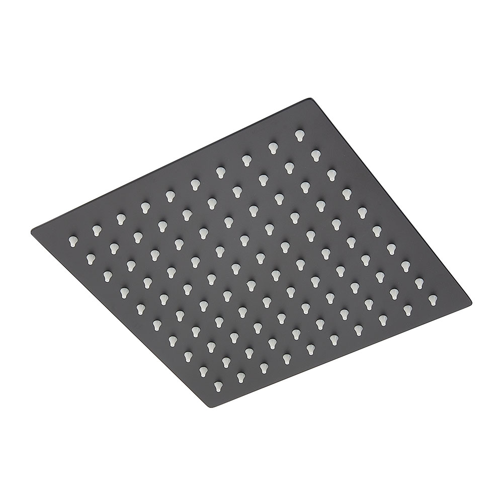 Square stainless steel shower head
